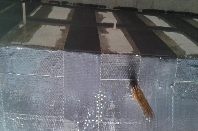 王益楼板使用碳纤维加固
